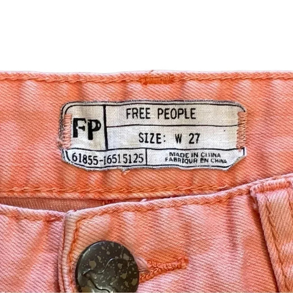 Free People Coral Skinny Stretch  Jeans Size 27 - Picture 6 of 9